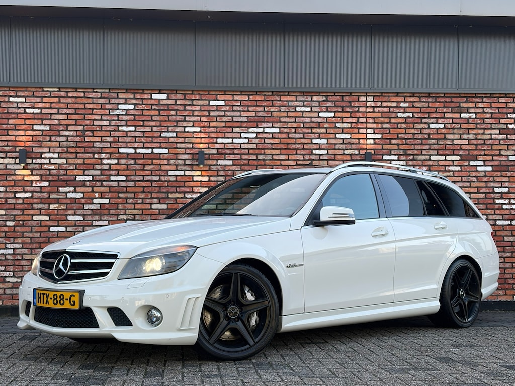 Mercedes-Benz C-klasse Estate C63 AMG 457PK Pano Leer Harman/Kardon Memory Dealer-Serviced!