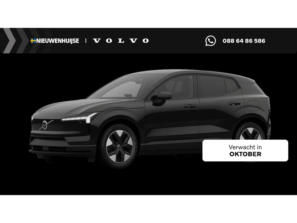 Volvo EX30 P5 Long Range Plus Europa 69 kWh | Harman Kardon Audio | Adaptieve Cruise Control | BLIS | Stoel-/Stuurverwarming | Keyless | Elektrisch Verstelbare Voorstoelen | Black Interieur |