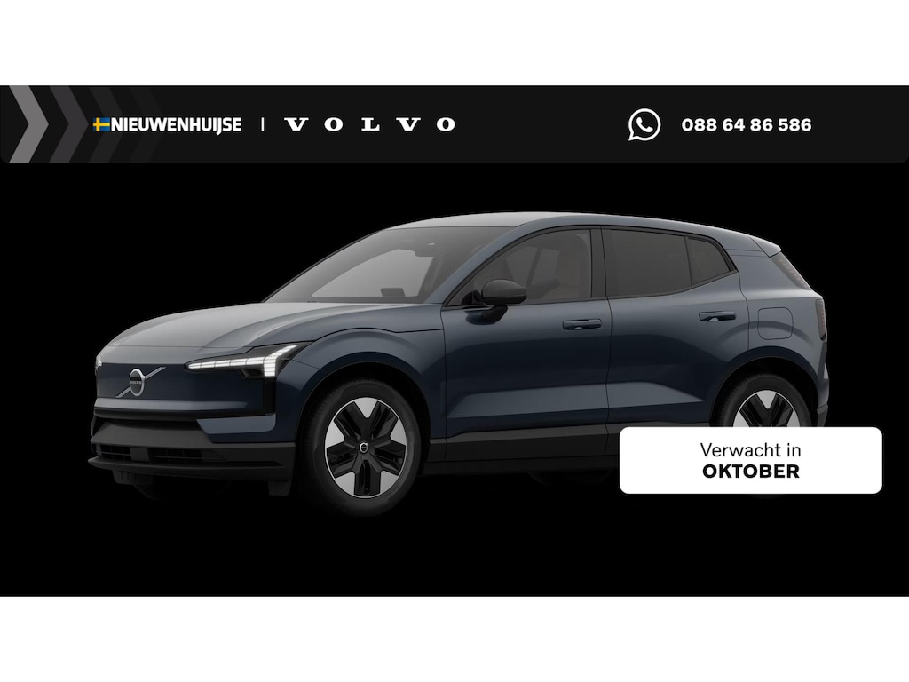 Volvo EX30 P3 Long Range Plus Europa 69 kWh | Harman Kardon Audio | Adaptieve Cruise Control | BLIS | Stoel-/Stuurverwarming | Keyless | Elektrisch Verstelbare Voorstoelen | Harvest Interieur |
