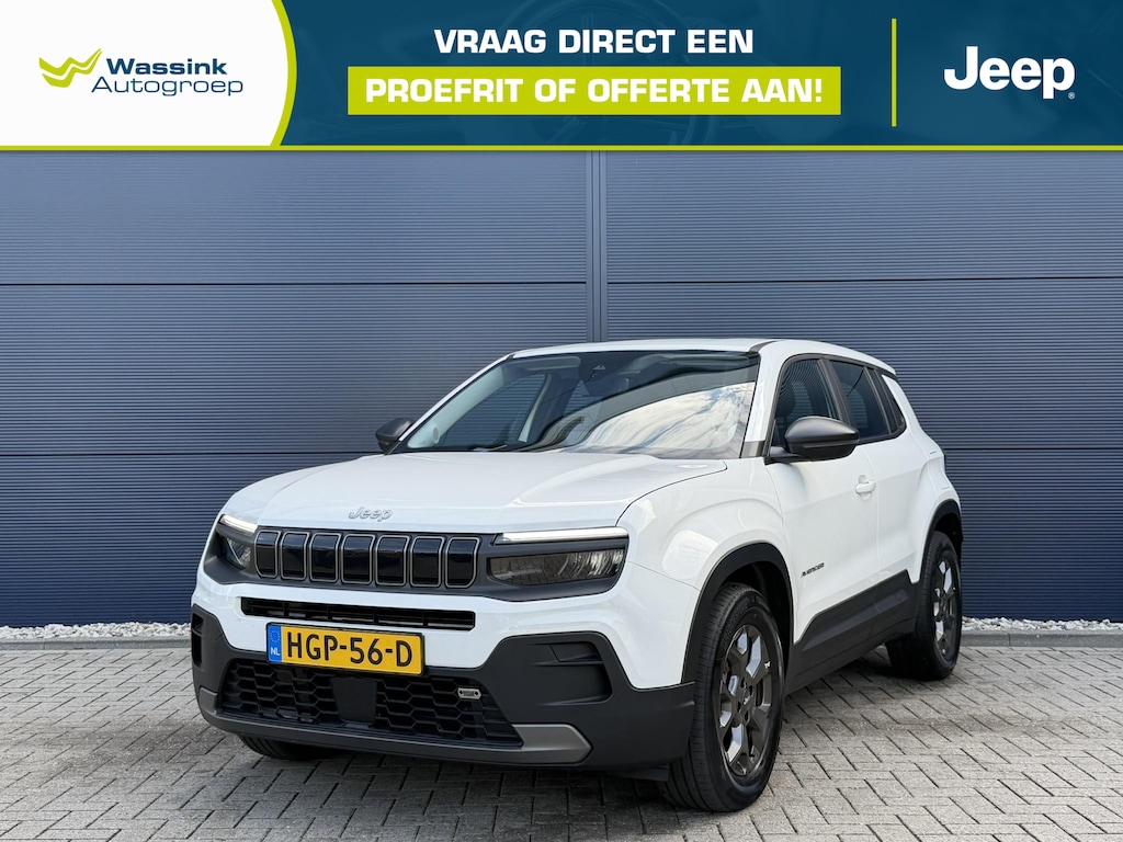 Jeep Avenger Longitude 54 kWh SOH  97,3% | Apple Carplay/Android auto | Parkeersensoren achter | Climate control | Cruise control