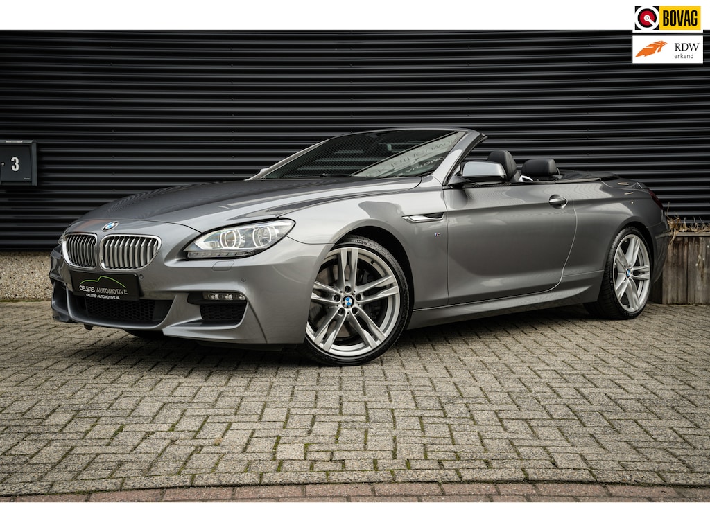BMW 6-Serie Cabrio 650i Xdrive High Executive M-Sport | Leder | Navi | Clima | Camera | Cruise | Windscherm | Uniek! |
