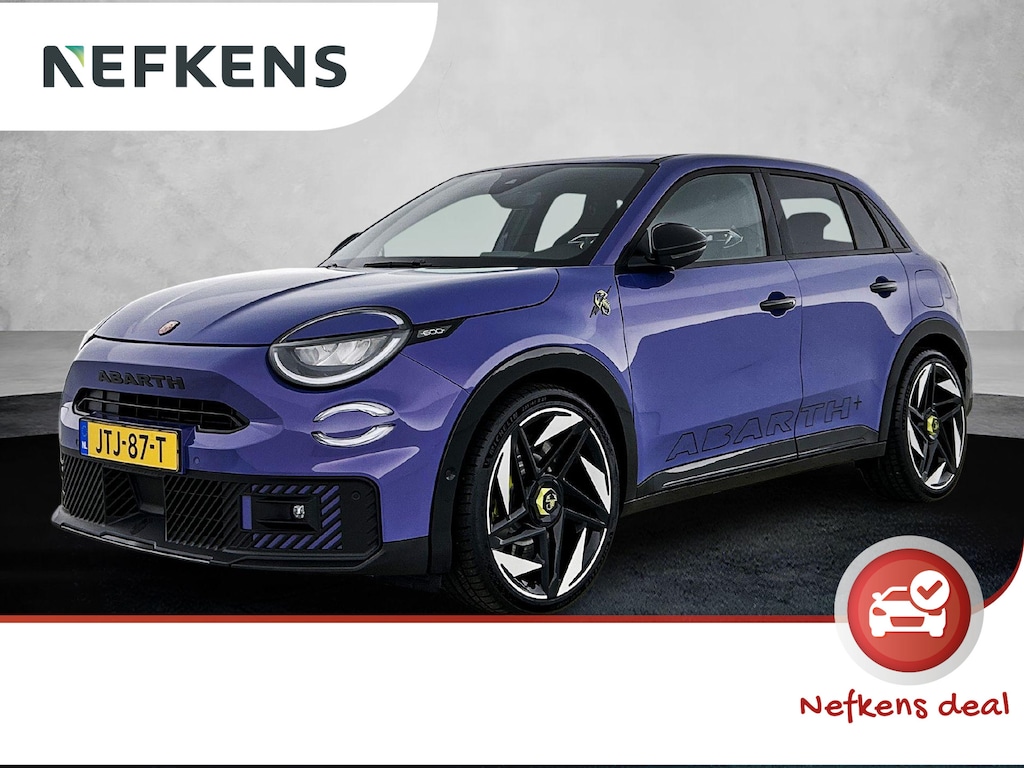 Abarth 600e Abarth Scorpionissima 54 kWh 280pk | Sperdifferentieel | Sport stoelen | Navigatie | Camera