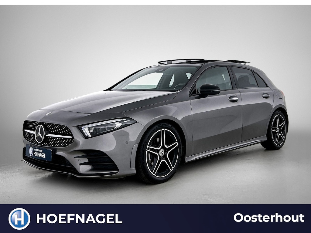 Mercedes-Benz A-klasse 180 AMG line Automaat | Cruise control | Stoelverwarming | Navigatie | Camera | Panoramadak