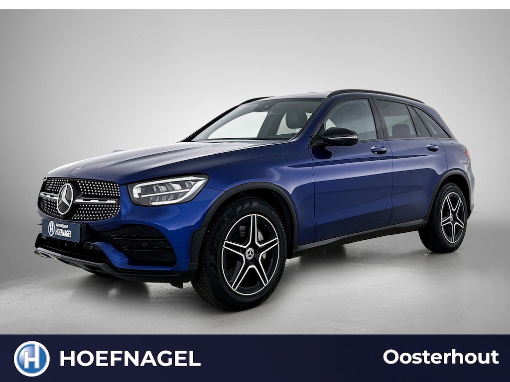 Mercedes-Benz GLC 300 4M AMG Line Automaat | Cruise control | Stoelverwarming | Navigatie | 360° camera | LEDER | Burmester