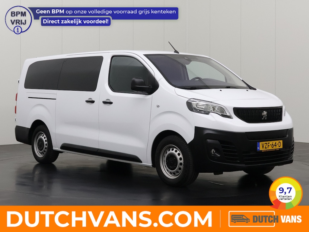 Peugeot e-Expert Extralang 75 kWh | Elektrisch | Multimedia | Airco | Cruise | 3-Zits