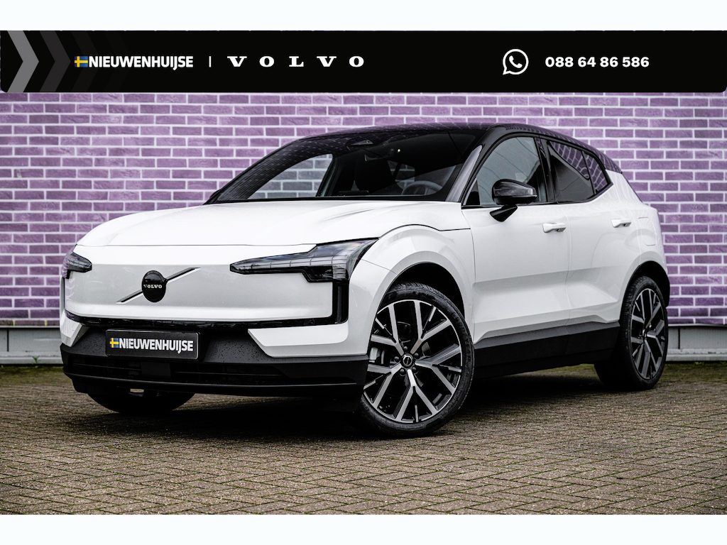 Volvo EX30 P5 Long Range Plus Black Edition Europa 69 kWh | Black Interieur | 20" | Elektrische voorstoelen | Stoel & Stuurverwarming | Harman/Kardon |