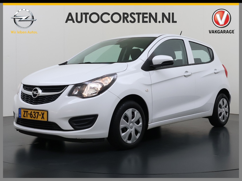 Opel Karl 5Drs 74PK Airco Bluetooth Cruise Control Isofix Elek.ramen+Spiegels Edition City Steer Origineel Nederlandse Auto