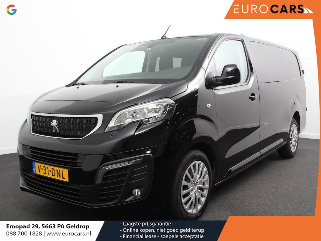Peugeot Expert 2.0 180PK Long Premium Dubbele Cabine Automaat Navigatie Apple Carplay/Android Auto Airco Bluetooth Trekhaak Betimmering