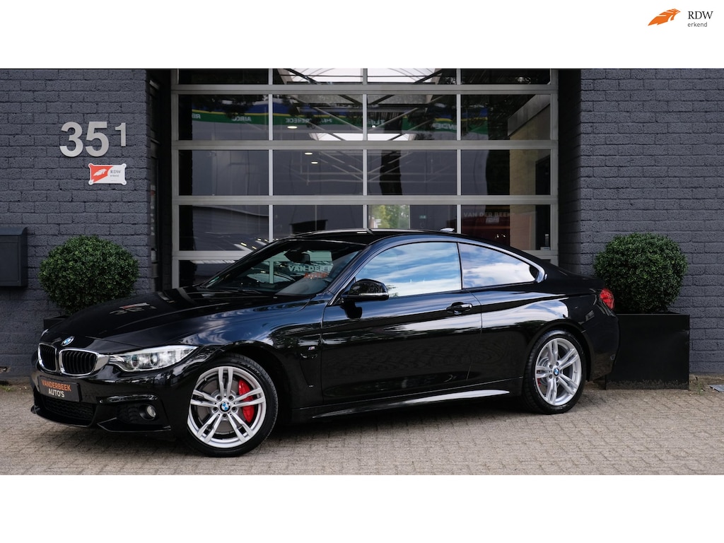 BMW 4-Serie Coupé 435i M-Sport | H/K | HUD | Leder | Origineel