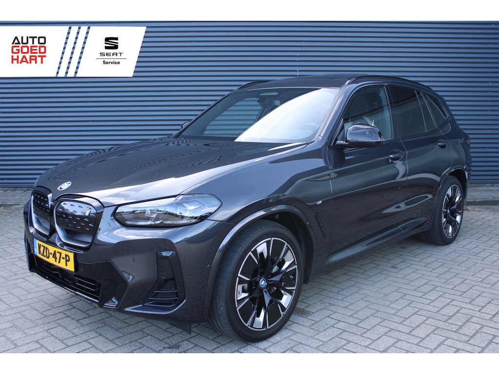 BMW iX3 M-Sport 80 kWh Panoramdak Leer 20"LMV Adaptive-Cruise Shadow-Line