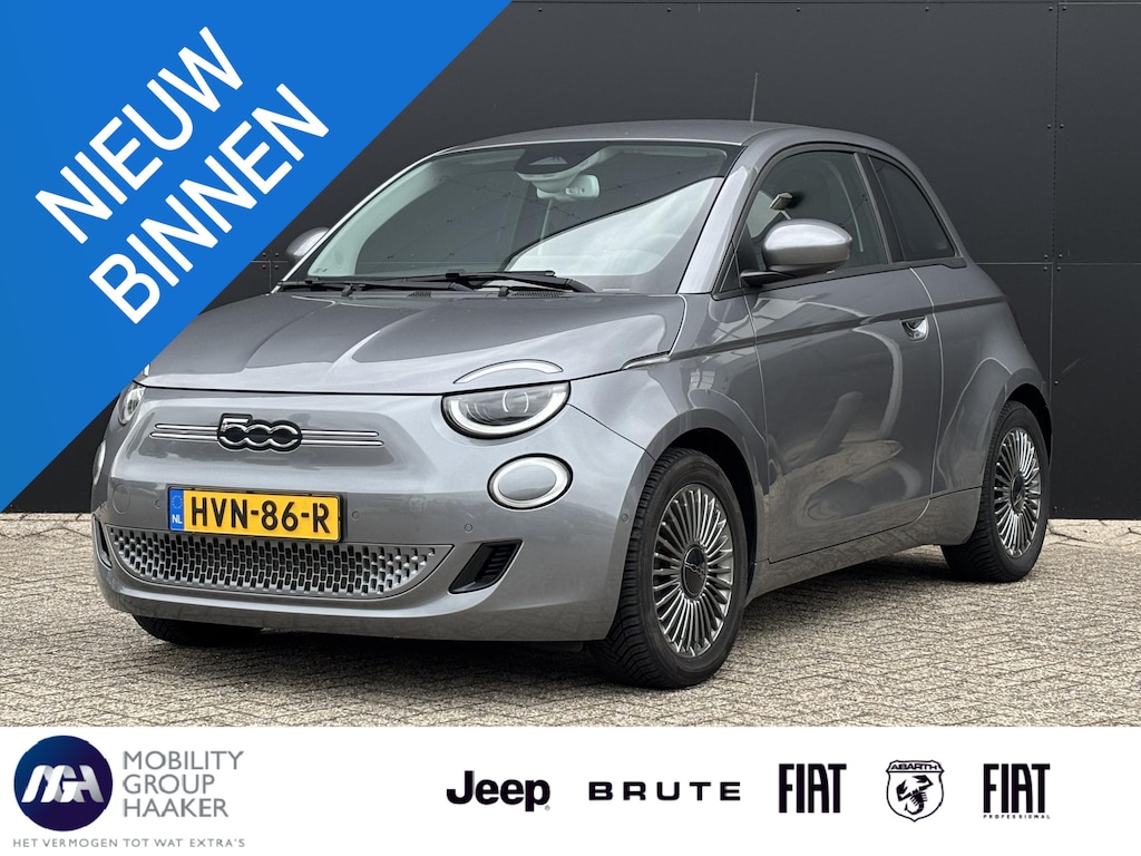 Fiat 500 Icon 42 kWh | Apple/Android| Achteruitrij camera | Airco