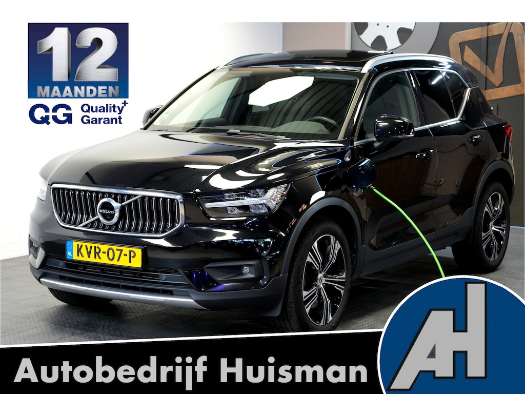 Volvo XC40 1.5 T4 Recharge 155kW/211pk DCT7 Inscription PANORAMADAK + EL.TREKHAAK + ADAPT.CRUISE + PILOT ASSIST + EL.STOELEN + BLIS + NAPPA LEDER + NAVI SENSUS + LANE ASSIST + ACHTERUITRIJCAMERA + KEYLESS ENTRY&GO + PARKSENSOREN V&A + 19” LM-VELGEN!!