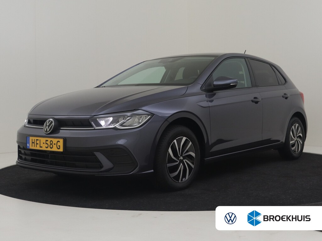 Volkswagen Polo 1.0 TSI 95PK Life Edition l App Connect l Parkeersensoren l Digital Dash l Adaptive Cr Control l Camera l DAB l Leder Multifunct. Stuur l