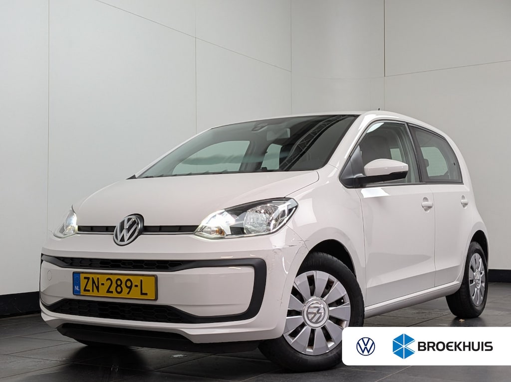 Volkswagen Up! 1.0 BMT move l Elektr. Spiegels en ramen l Airco l Multi Media Systeem l Centr. Portiervergr. afstand l ESP l Slechts 60dkm! l