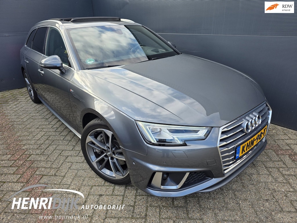 Audi A4 AVANT 45 TFSI Sport S line Leder / Pano / Trekhaak / Head Up