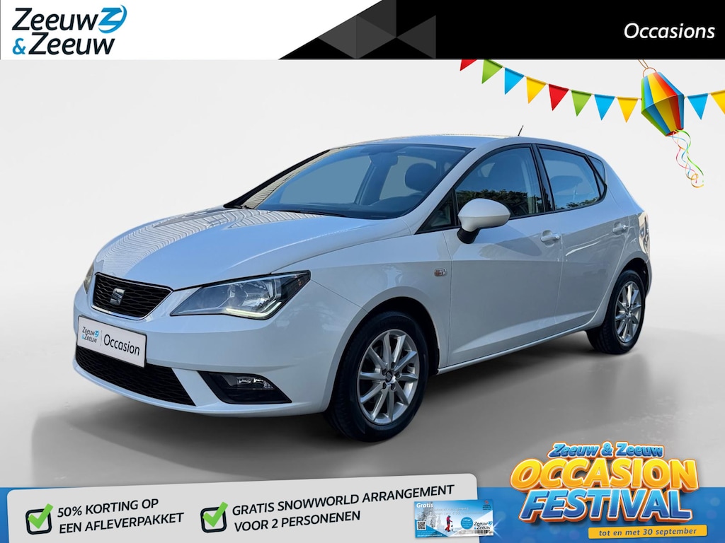 SEAT Ibiza 1.0 EcoTSI Style Connect | LAGE KILPOMETERS | LM VELGEN | TELEFOON | AIRCO | NACVIGATIE |