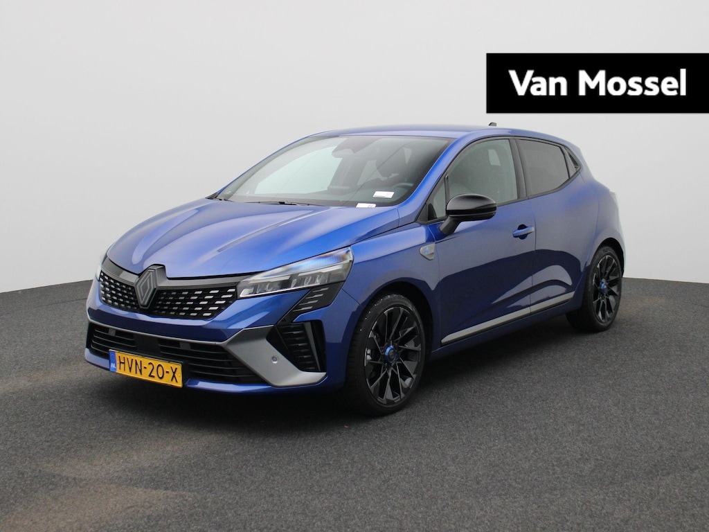 Renault Clio 1.6 E-Tech Full Hybrid 145 esprit Alpine | Adaptieve Cruise Control | Blind Spot Warning | Camera | PDC Voor + Achter | Keyless | 9,3" Full-Map Navigatie i.c.m. 10" Digitaal Instrumentenpaneel | 17" LMV 'La Fleche' | Sportstoelen | Draadloze Apple Carplay & Android Auto
