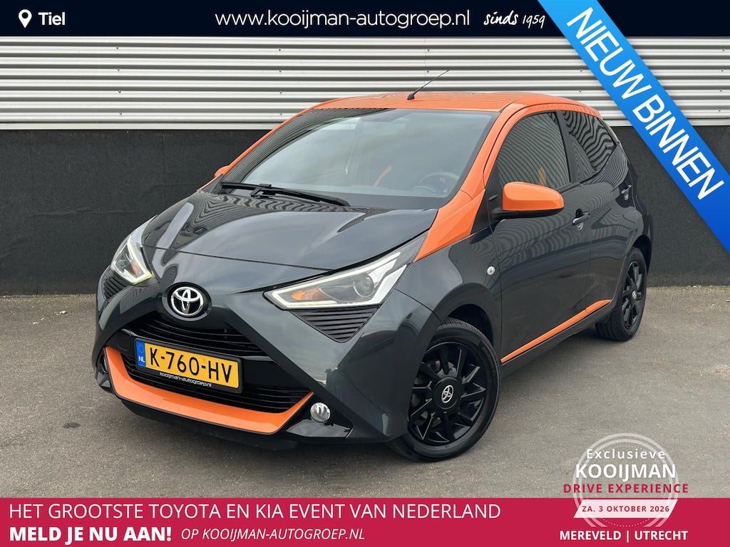 Toyota Aygo 1.0 VVT-i x-JBL 1e eign. Climate control, Apple Carplay en/of Android auto Navigatie, Achteruitrijcamera, Privacy glass, Lichtmetalen velgen