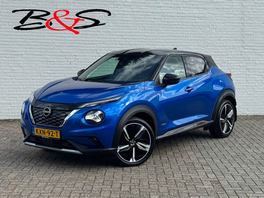 Nissan Juke 1.6 Hybrid Premiere Ed. N-Design Trekhaak Adaptive Cruise Climate Controle Volleder Camera Carplay