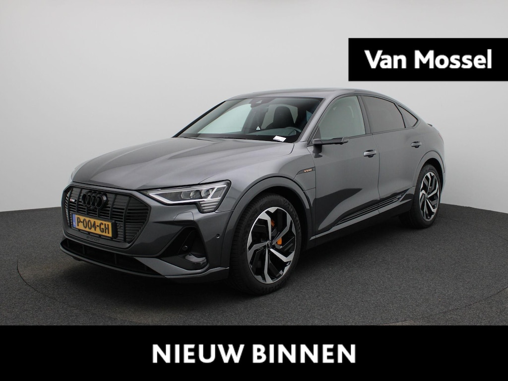 Audi e-tron Sportback 55 quattro S edition 95 kWh | Wordt Verwacht | Achteruitrijcamera | Parkeersensoren | Luchtvering | Stoelverwarming |