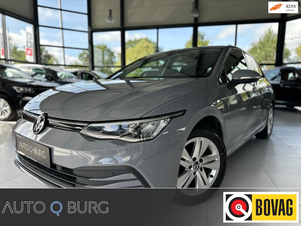 Volkswagen Golf 1.0 eTSI Life | Adaptive Cruise | Navi | LMV | PDC | LED | Climate | Dealer Onderhouden |1e eig|Stoel\ Stuur verw|