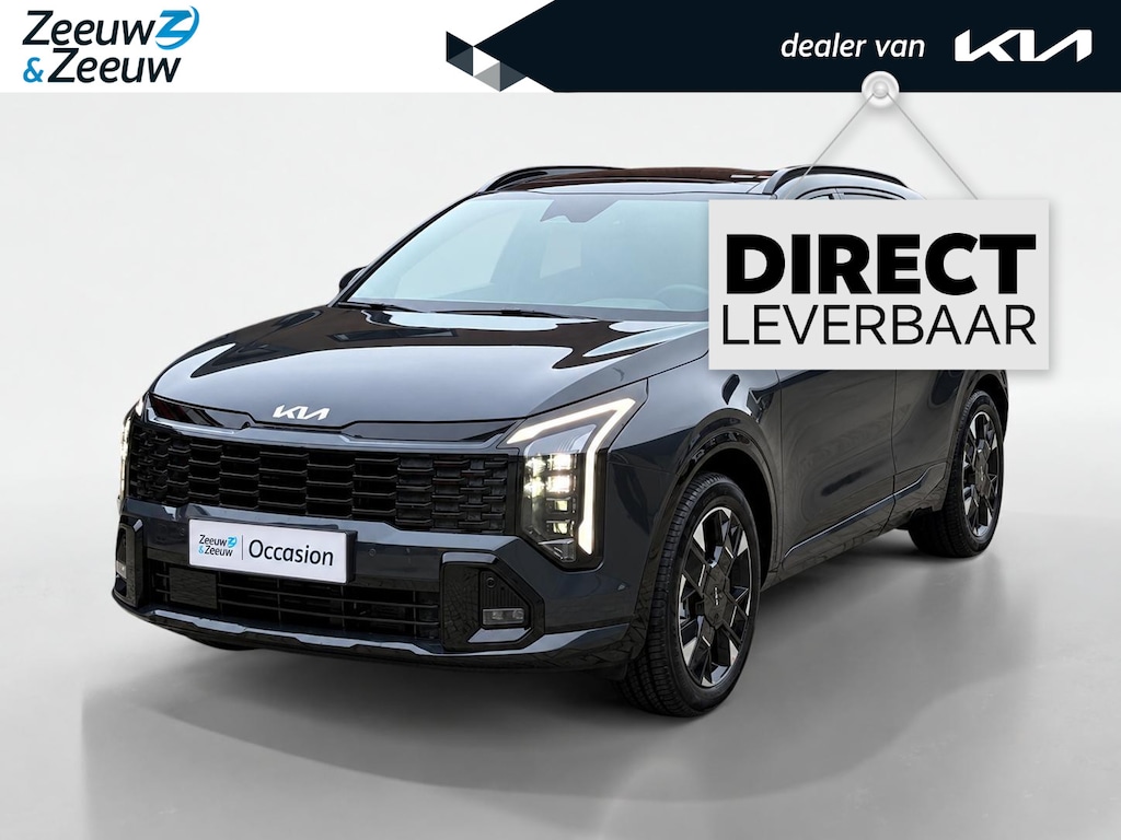 Kia Sportage 1.6 T-GDi Plug-in Hybrid GT-Line | Direct leverbaar! | Glazen schuif-/kanteldak | Elektrisch verstelbare stoelen | Elektrisch bedienbare achterklep | Stoelverwarming- voor en achter | Dodehoek assistentie | Draadloos Apple/Android Carplay | Parkeersensoren voor- en achter