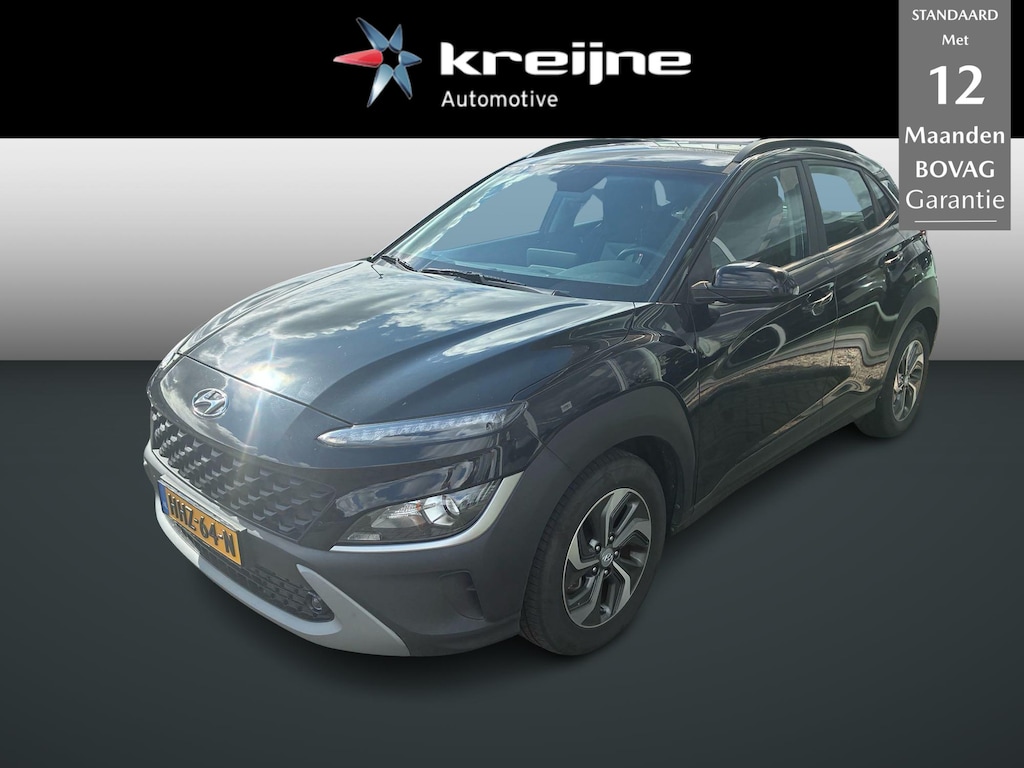 Hyundai Kona 1.6 GDI HEV Comfort | Trekhaak | Rijklaarprijs | Zojuist binnen, bel voor bezichtiging |