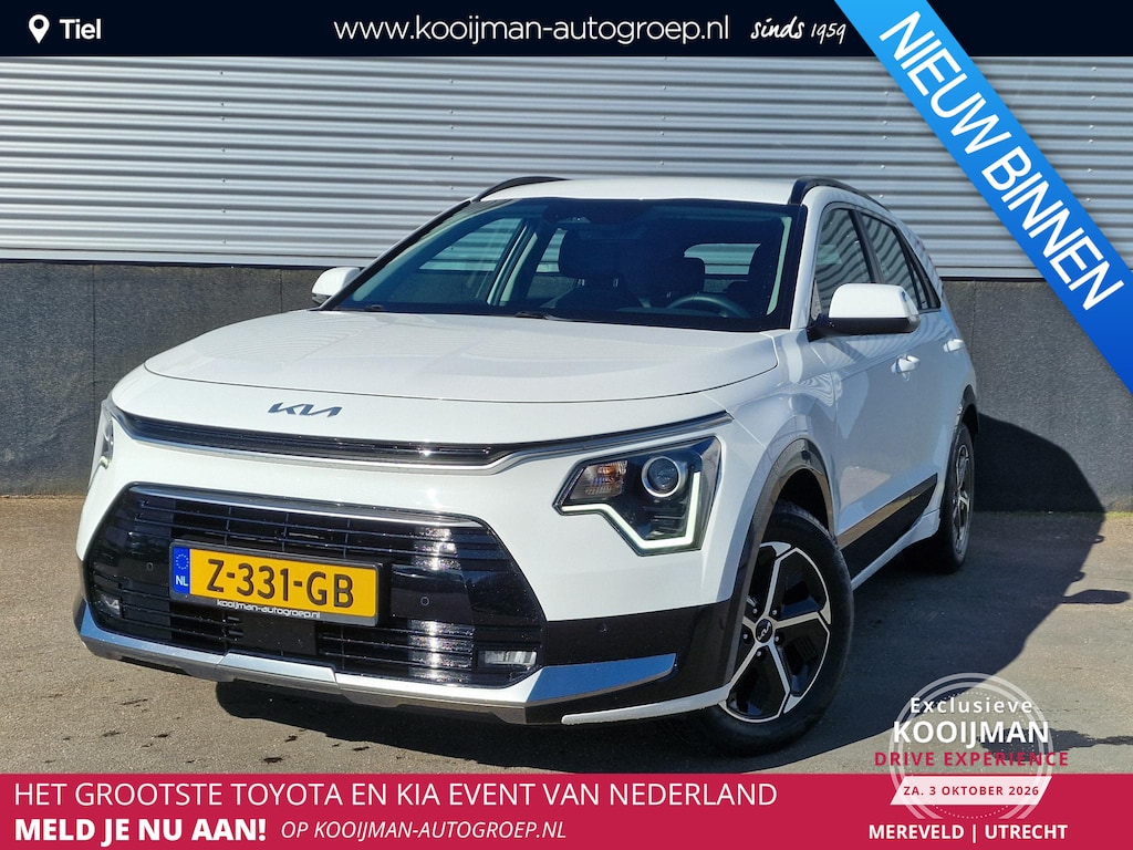 Kia Niro Hybrid 1.6 GDi DynamicLine 1e eign. Nederlandse auto, Navigatie, Achteruitrijcamera, Parkeersensoren voor + achter, Climate control