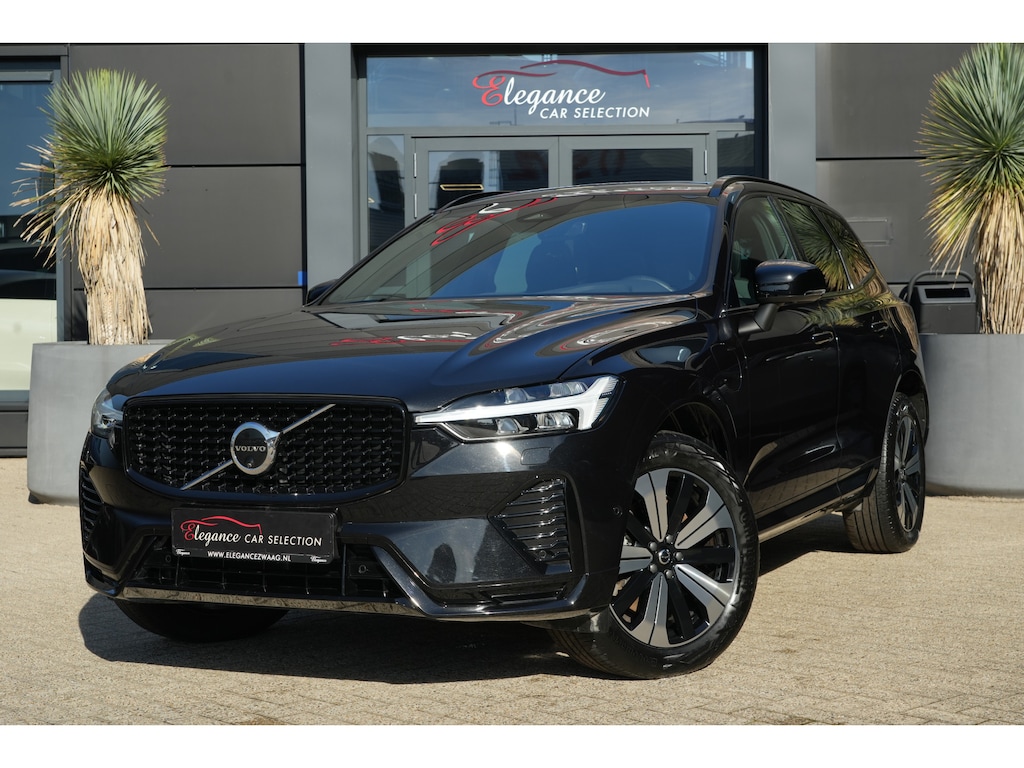 Volvo XC60 2.0 T6 Plug-in hybrid AWD Plus Dark | 350 PK | Pano | 360° camera | Navigatie | Stoelverwarming | HarmanKardon | Volvo XC60 2.0 T6 Plug-in hybrid AWD Plus Dark met 350 PK, 2.0-liter 4-cilinder plug-in hybride benzinemotor, panoramadak, lederen/stof bekleding, navigatiesysteem, 360° camera, adaptieve cru