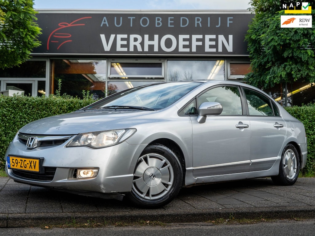 Honda Civic 1.3 Hybrid Elegance - AUTOMAAT - STOEL VERW - CRUISE / CLIMATE CONTR !