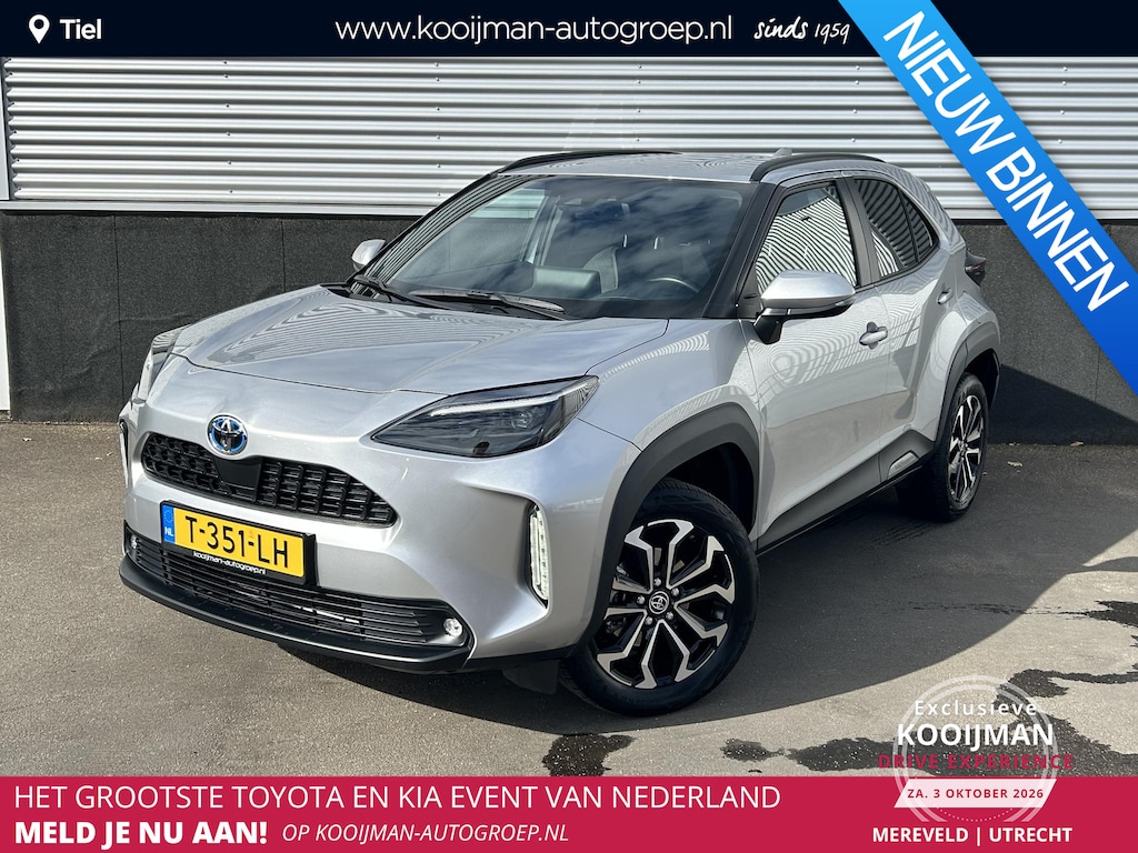 Toyota Yaris Cross 1.5 Hybrid Dynamic Trekhaak, 1e eign. Nederlandse auto, Navigatie, Smart Key, Privacy glass, LED, Lichtmetalen velgen, Achteruitrijcamera
