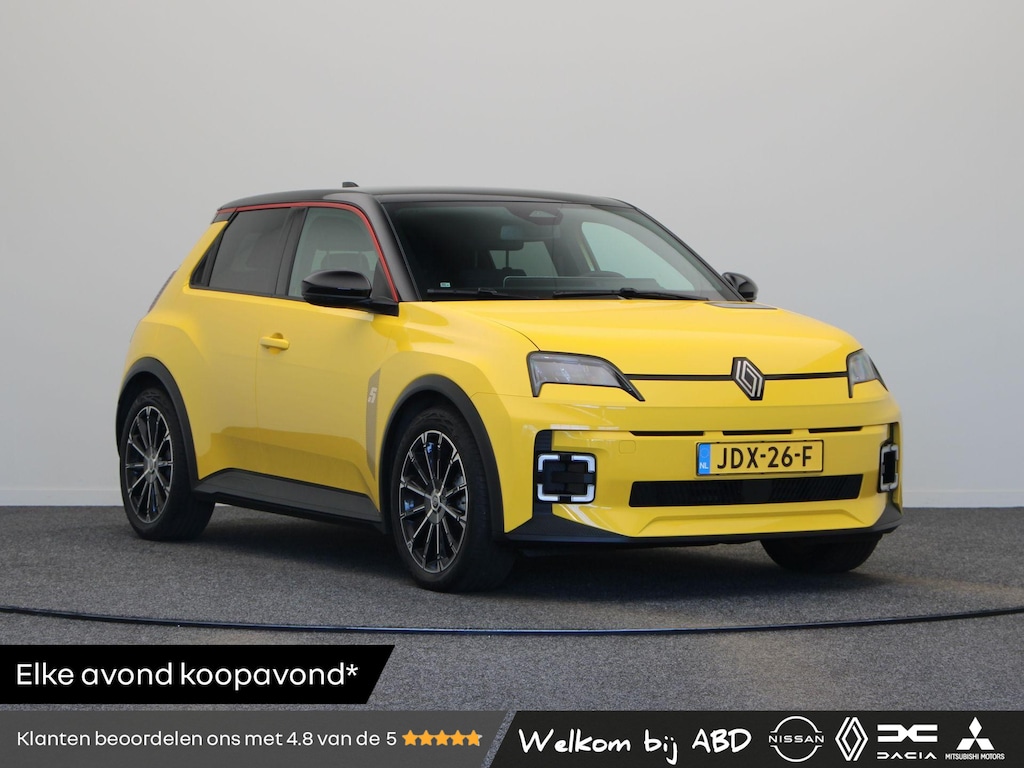 Renault R5 comfort range techno 52 kWh | Stoel- en stuurwielverarming | 18" chrono LMV | Achteruitrijcamera |