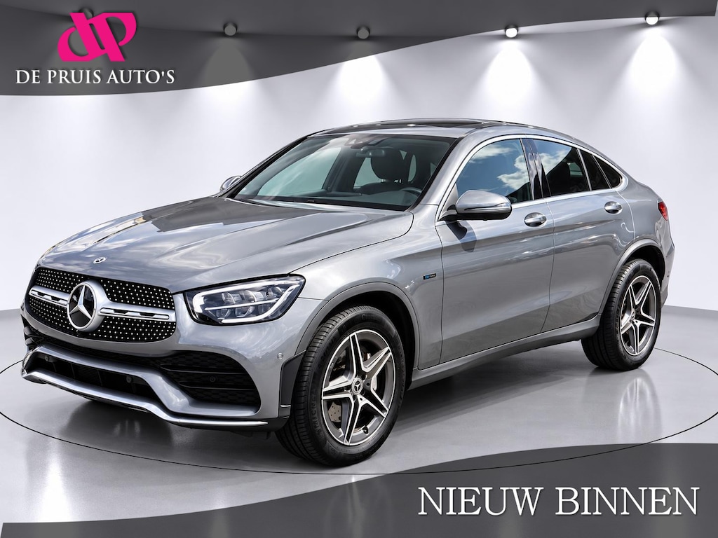 Mercedes-Benz GLC Coupe 300e 4MATIC AMG 360°-CAMERA Pano Trekhaak Apple carplay Keyless entry