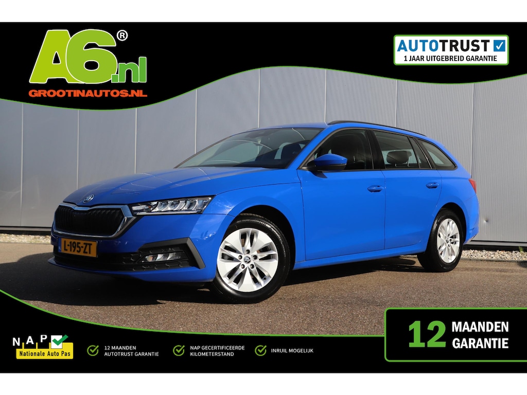 Skoda Octavia Combi 1.0 e-TSI Business Edition 110PK Automaat Navigatie Carplay Stoelverwarming Climate Cruise Elektrische Achterklep