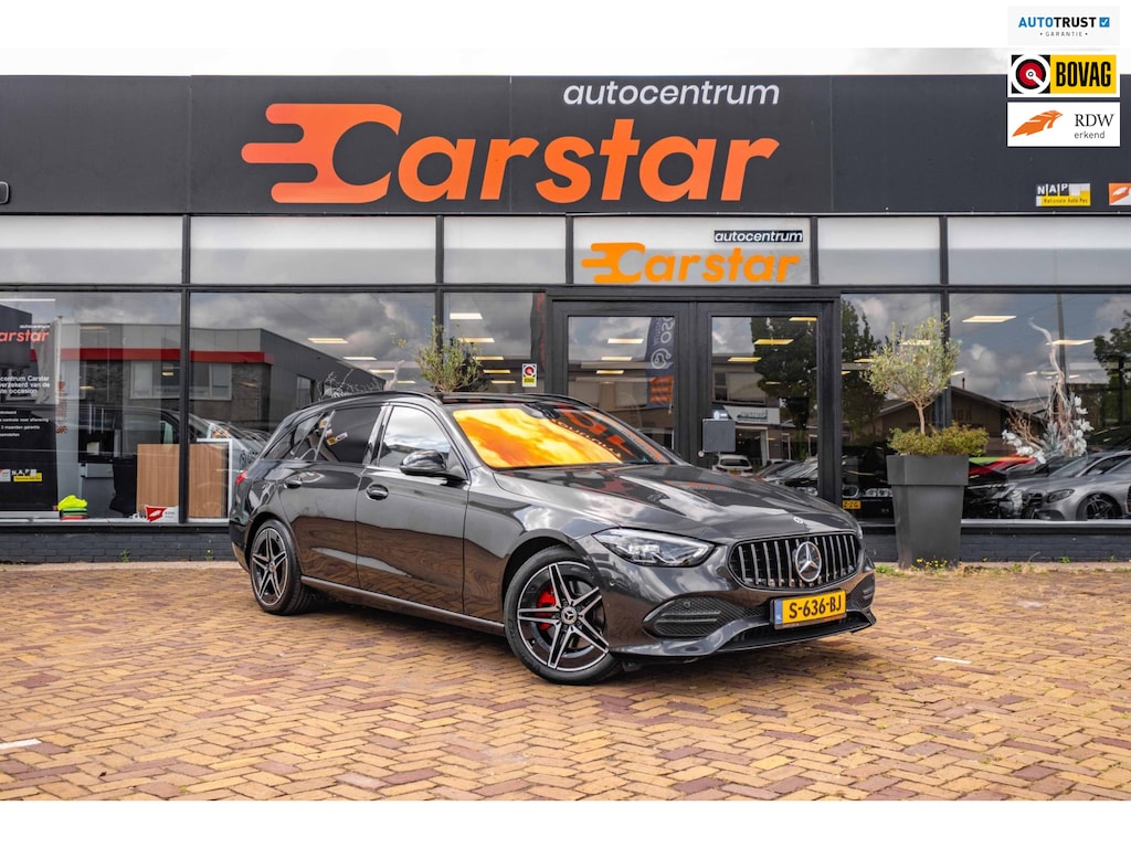 Mercedes-Benz C-klasse Estate 220 d AMG Line|Pano|Camera|Trekhaak