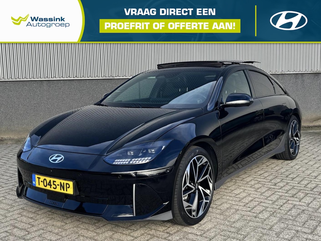Hyundai Ioniq 6 Lounge 77.4 kWh | 360° Camera | Schuif-/Kantel Dak | Adaptive Cruise Control | Navigatie |
