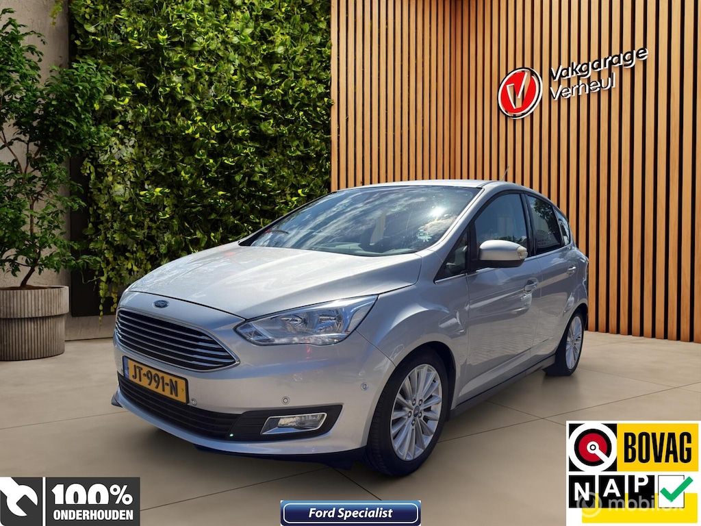 Ford C-Max 1.0 Titanium 125Pk ✅Trekhaak ✅DealerAuto ✅NAP