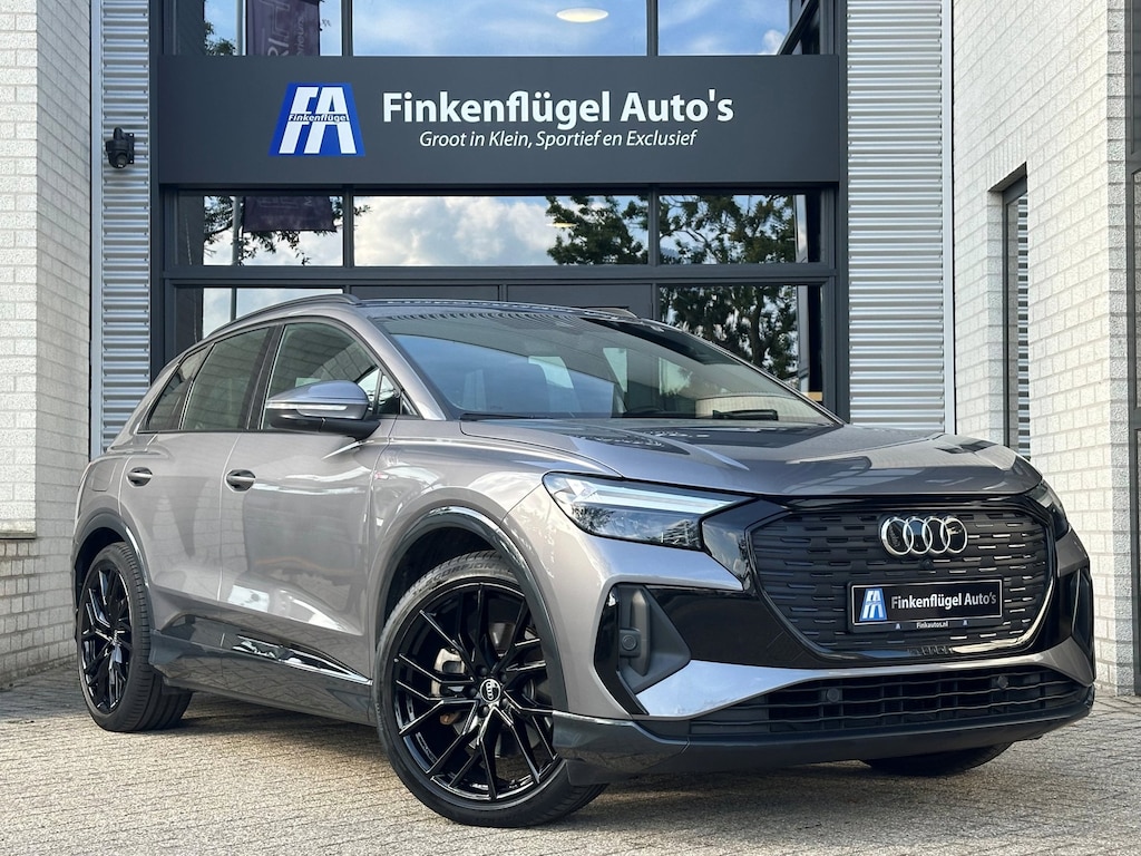 Audi Q4 e-tron 50 Quattro S-line 299 pk SOH 94% |Trekhaak |Navi |21inch |