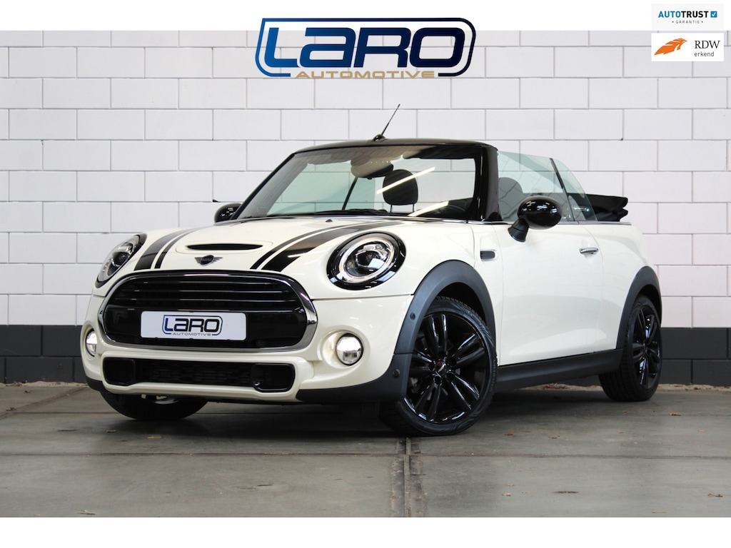 MINI Cooper Cabrio 1.5 136 pk Aut. | JCW H&K LED CarPlay Cruise Climate