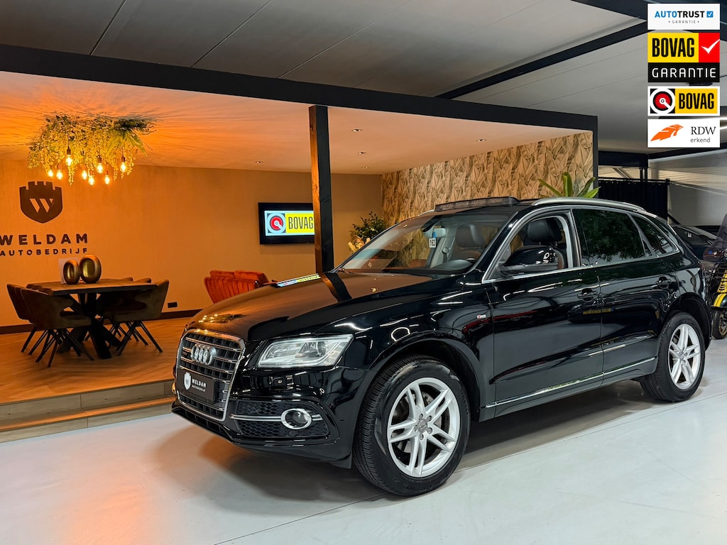 Audi Q5 2.0 TFSI quattro Pro Line Plus|Pano|B&O|Keyless|Camera|Leder|Garantie|Rijklaar