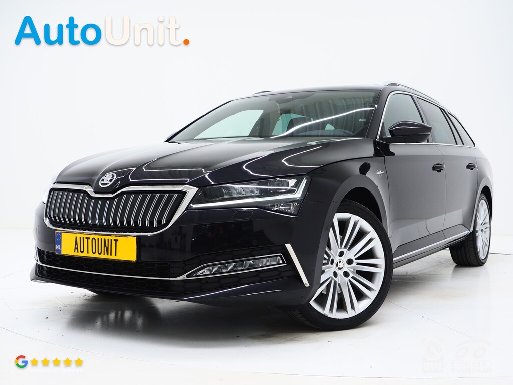 Skoda Superb Combi 1.4 TSI iV Laurin & Klement | Panoramadak | Leder | Trekhaak | Massage | 360 | Canton | Memory | Carplay