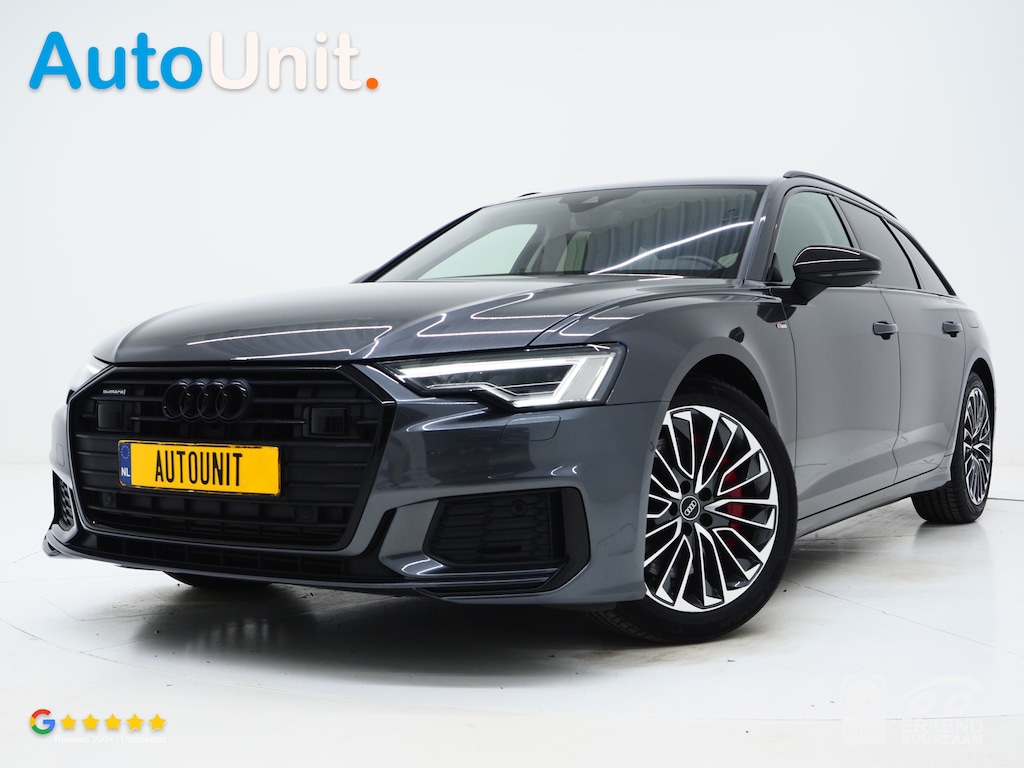 Audi A6 Avant 55 TFSI e quattro Competition Full Black | RS Stoelen | B&O Audio | Sfeerlicht | Memory | Camera | Adaptive Cruise