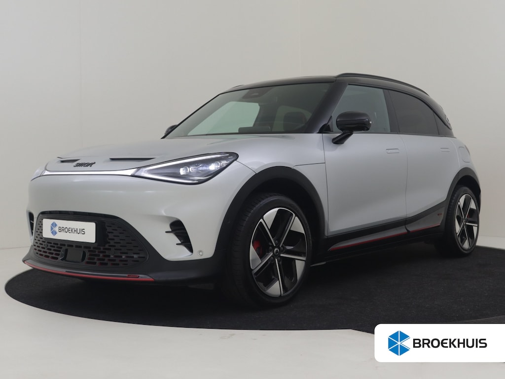 smart #1 BRABUS 66 kWh l 428pk! l 360gr Camera l Side Assist l Stoel en stuurverwarming l BEATS Audio l Alcantara bekleding l