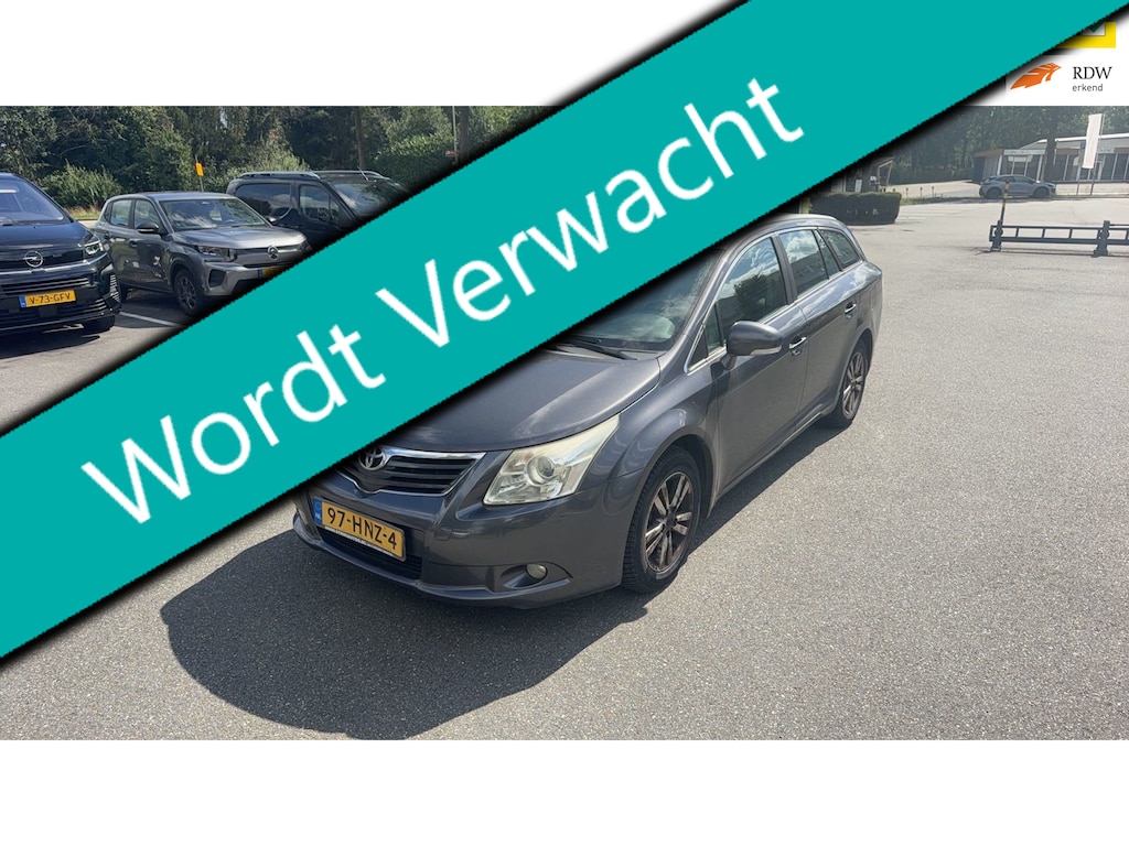 Toyota Avensis Wagon 1.8 VVTi 147pk 134.000km. 2e eig. Clima Cruise Navi Historie
