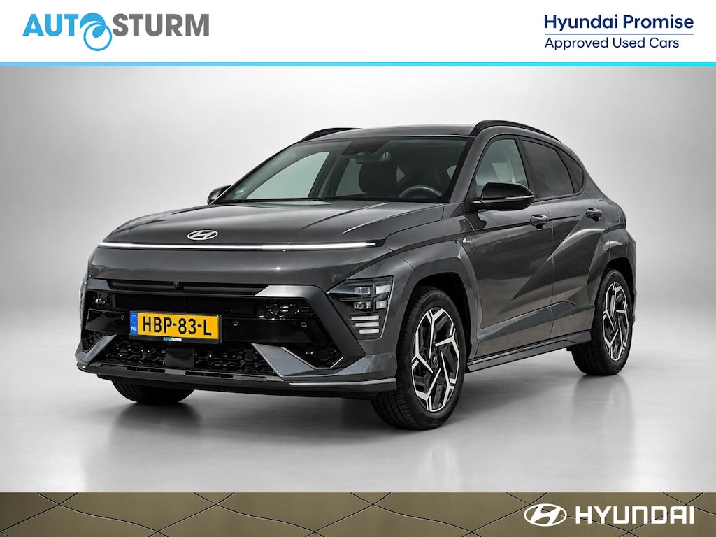 Hyundai Kona 1.6 GDI HEV N Line Trekhaak Afneembaar, Allseasons + NIEUWSTAAT!