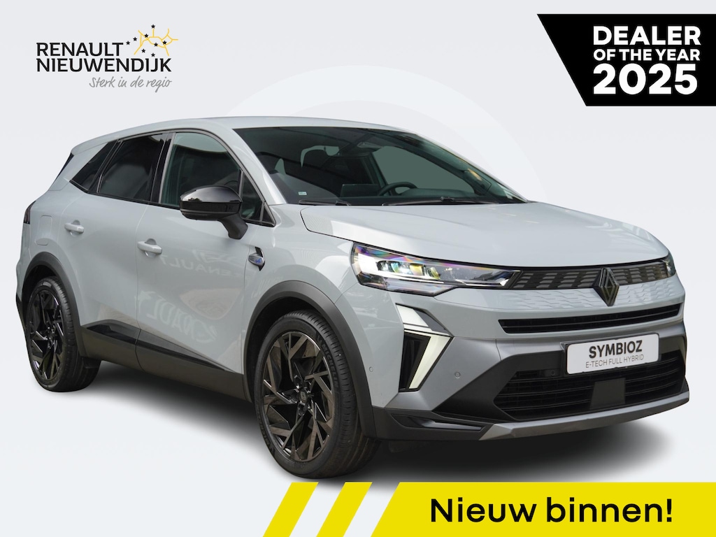 Renault Symbioz 1.8 full hybrid 160 esprit Alpine AUTOMAAT / NAVI / CAMERA / PDC 360 / ELEK. STOELEN / ELEK. ACHTERKLEP / STOELV. / STUURV. / ADAPT. CRUISE / PARK ASSIST / KEYLESS / CLIMATE / APPLE CARPLAY / 19'' LMV