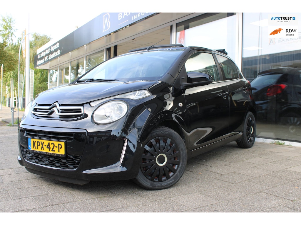 Citroën C1 1.2 PureTech Shine Cabrio | Airco | Cruise control | Carplay | Parkeer camera | Stoelverwarming