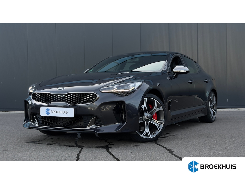 Kia Stinger GT 3.3 V6 370pk T-GDI AWD | 360 Camera | Lederen Bekleding | Harman/Kardon Audio | Adaptive Cruise | Elektrisch Panoramadak | Head-up Display | Keyless | 19" |