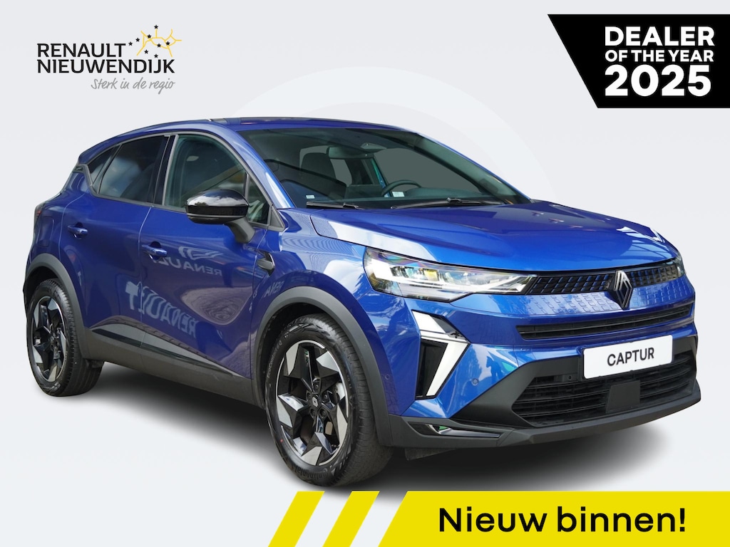 Renault Captur 1.8 full hybrid 160 techno AUTOMAAT / NAVI / CAMERA / PDC 360 / ADAPT. CRUISE / STOELV. / STUURV. / CLIMATE / KEYLESS / PRIVACY GLASS / APPLE CARPLAY / 18'' LMV