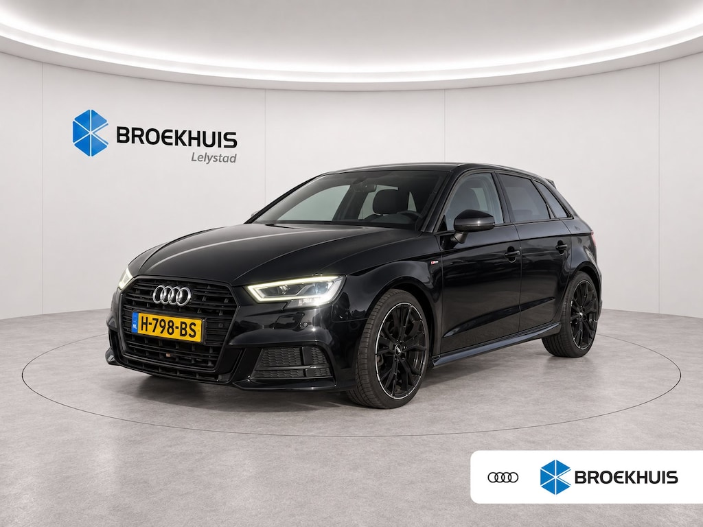 Audi A3 Sportback 35 TFSI COD 150PK ADVANCE SPORT S-LINE AUTOMAAT / NAVI / LEDER / CLIMA / FULL-LED / PDC / KEYLESS / 19" LMV / 2X S-LINE / PANO. DAK / ORG. NL. / CRUISECONTROL  !!